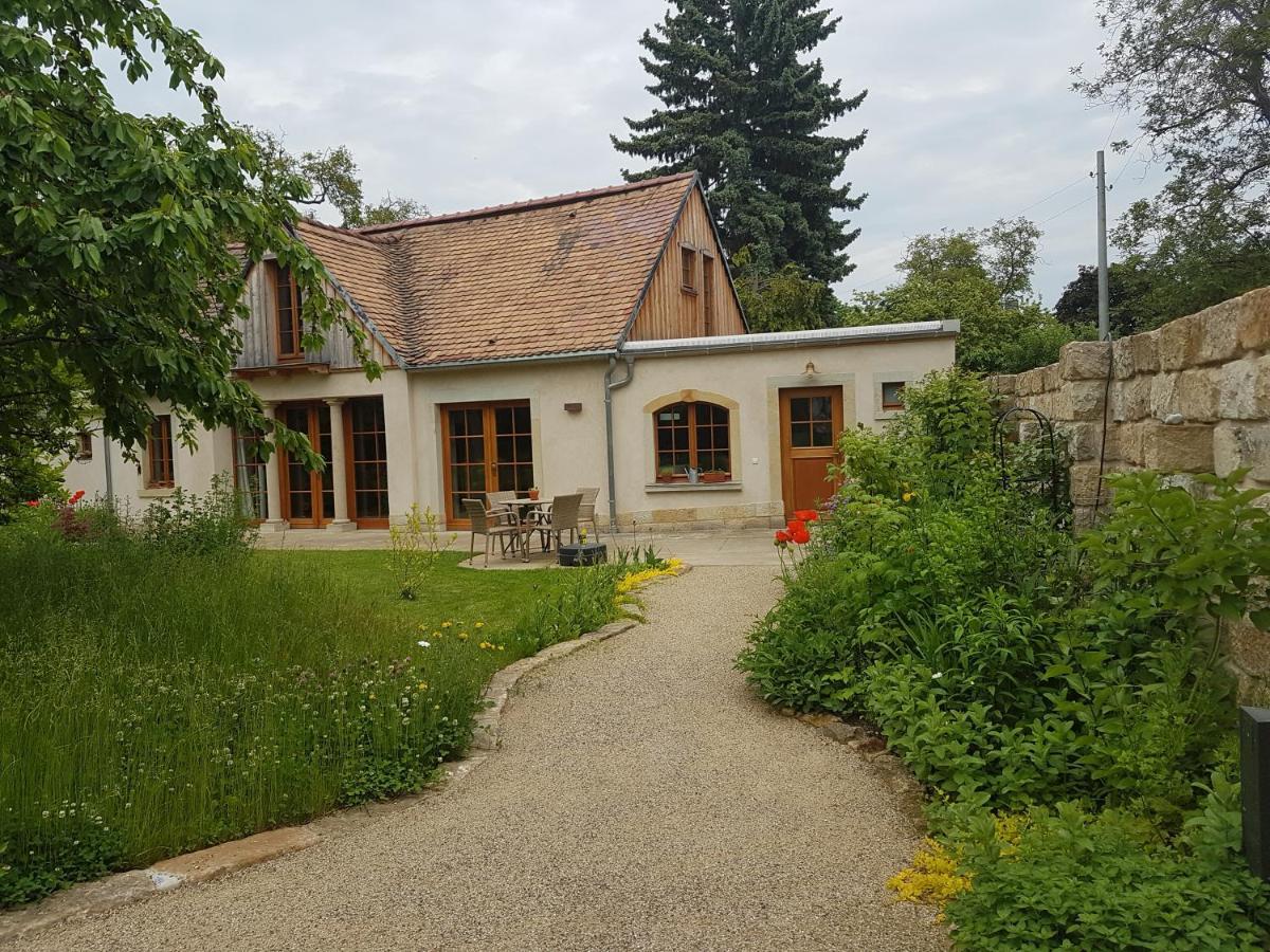 Villa Ferienhaus Zur Ausspanne Dresden Exterior foto